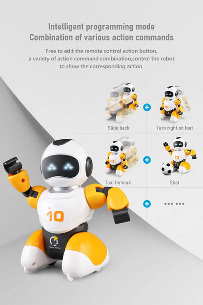 Robot de combat de Football, télécommande intelligente, chant, danse, programmation, jeu de Sport électrique, cadeau de noël pour enfant