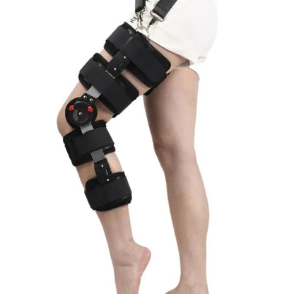 Stabilisateur de soutien orthopédique après chirurgie, genouillère articulée réglable, civière de Fixation des articulations du genou, stabilisateurs de récupération des jambes