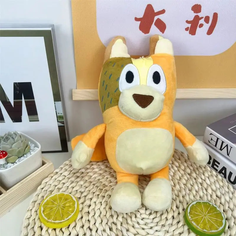 Family Stuffed Animals 17/28cm – Cartoon Dogs, Soft Plush Toys, Great for Birthdays and Christmas Gifts