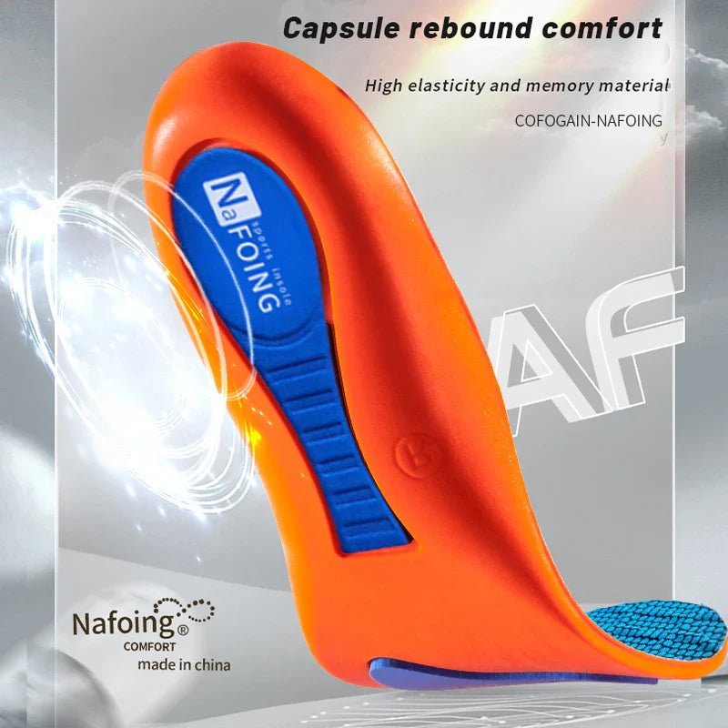 Semelles Orth4WD de dehors pour Homme et Femme, Oligrespirant, Absorption des Chocs, pour la Course à Pied, le Basket-Ball, Coussinets de Soins