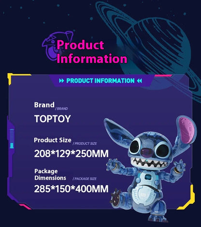 Toptoy Stitch 626 Experimental Body Building Block Puzzle Stitch Assembling Toy Building Block Ornaments Graduation Gift