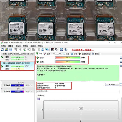 Original pour KIOXIA BG4 BG5 BG6 256G 512G 1 To 2230 M.2 Caméra Disque SSD PCIe3.0x4 4.0X4 NVMe M.2 Surface SteamDeck