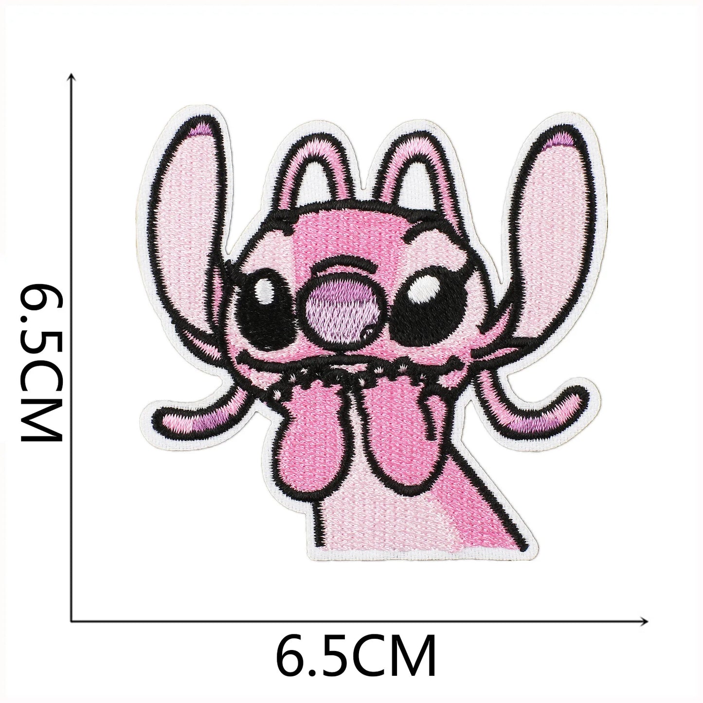 Cartoon Cute Anime Stitch Iron on Patches for Clothing T-shirt Bag Shose Stitch Patch Garment Stickers Embroidery Cloth Sticker