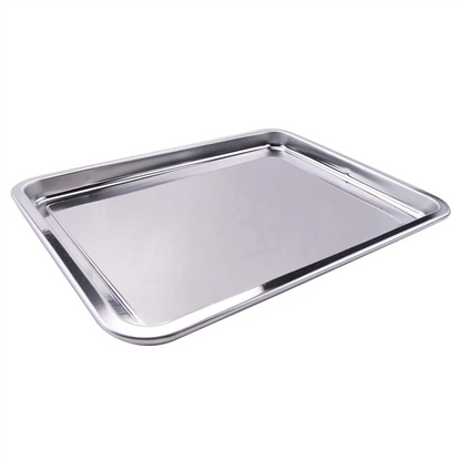 A01V-Panier Friteuse à Air pour Four, Plateau et Plat Croustilleur en Acier Inoxydable, Friteuse à Air Deluxe dans Votre Four, Ensemble de 4 Pièces, Pour le Barbecue