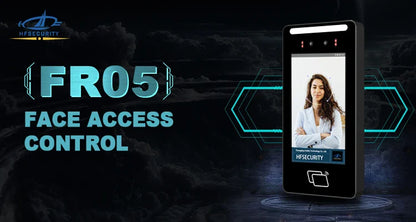 HFSecurity FR05 Lecteur de carte RFID et de reconnaissance faciale tout-en-un avec Wifi, système de contrôle d'accès de présence, lecteur de détection de visage