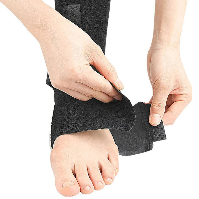 Orthèse de pied tombant réglable, entorse de la cheville gauche ou droite, stabilisateur, protection du pied pour correction d'hémiplégie, rééducation