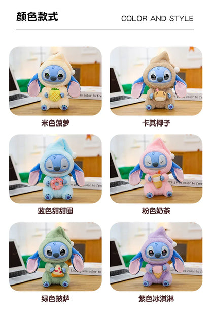 New Stitch Eat Something before Sleep Series Vinyl Blind Box Plush Pendant Cute Doll Mystery Bag Toy for Adult Birthday Gift