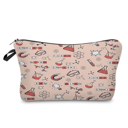 Sacs de rangement portables pour étudiant en sciences naturelles, poudres pour crayons, école, école, école, école, école, école, cadeaux du Nouvel An, mini sac de lavage