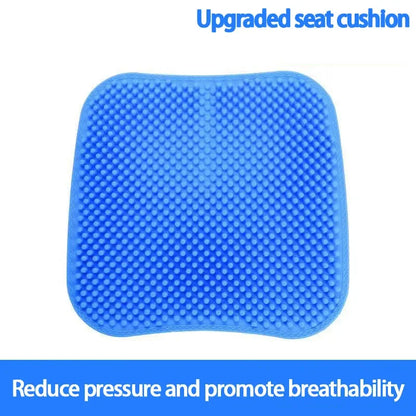 3-piece set of car cushions, car pillows, silicone car cushions, pressure reducing and comfortable neck protection headrests
