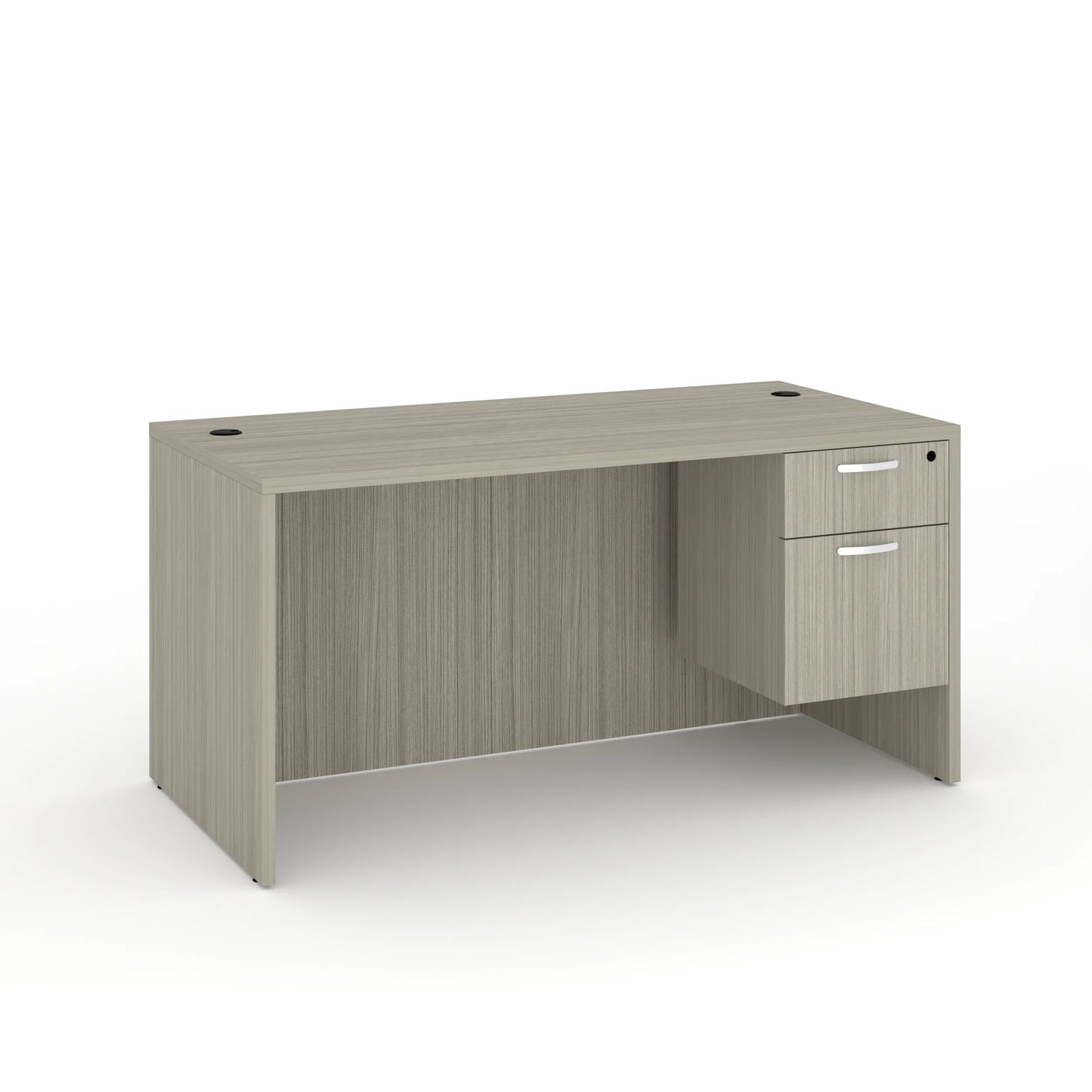 Bureau d'étude rectangulaire en bois, bureau d'écriture sur pied, Table de bureau avec serrures, tiroirs, Table d'ordinateur