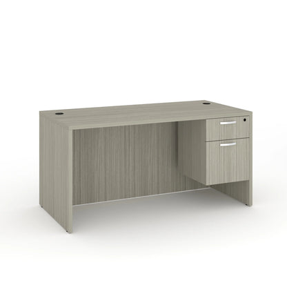 Bureau d'étude rectangulaire en bois, bureau d'écriture sur pied, Table de bureau avec serrures, tiroirs, Table d'ordinateur