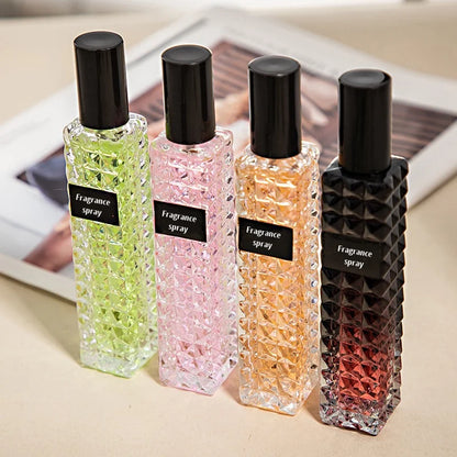 100ml Fruity Floral Fragrance Spray Charming Rose Cedar Scented Liquid Air Freshener Aromatherapy Mist Spray Birthday Gifts