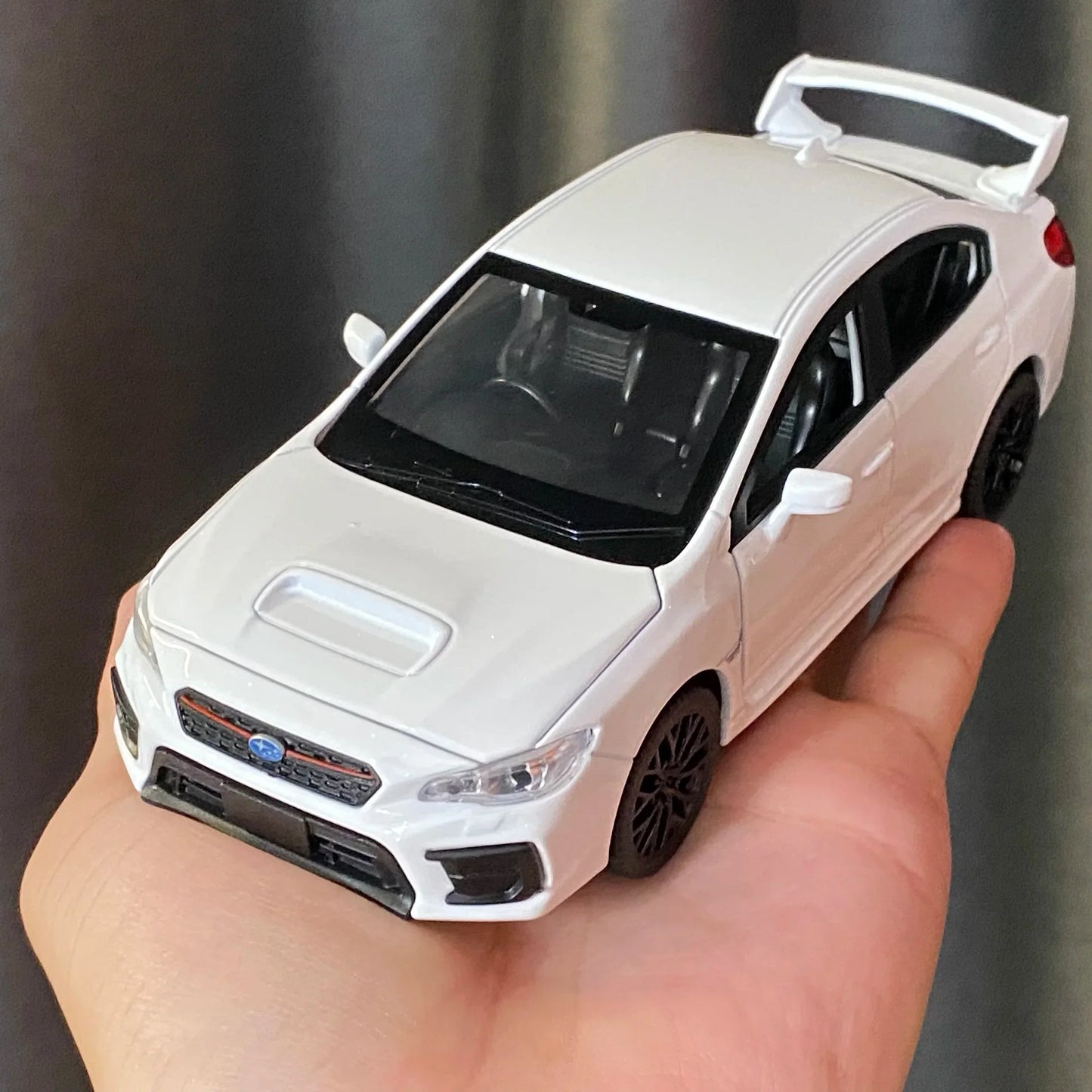 1:30 Subaru Impreza WRX STI 2020 supercar alliage moulé sous pression modèle accessoires de voiture ornements intérieurs de voiture saint valentin pour ami