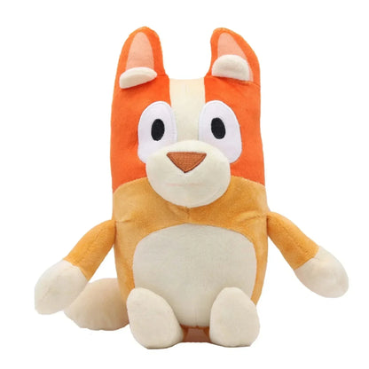 2024 New Dog Plush Toy Bluey Blue Dog Home Fill Animal Dolls Children Birthday Gift Wholesale Cartoon Decoration Doll Toys Gifts