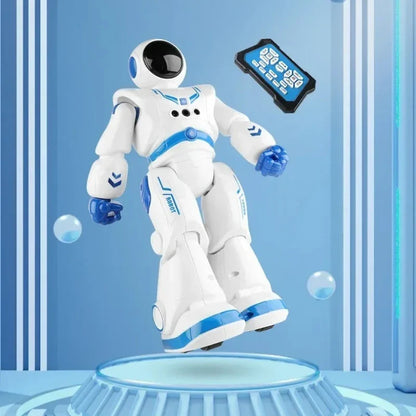 Jouet robot intelligent à détection de gestes et tactile : robot spatial télécommandé programmable