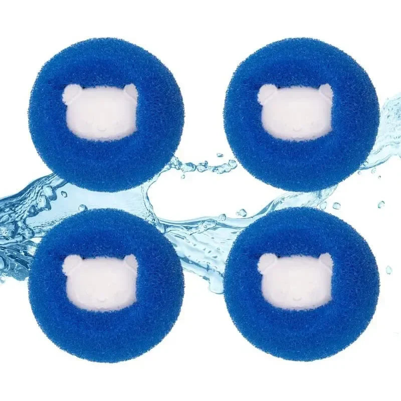 Épilateur réutilisable pour animaux de compagnie, boule, blanchisserie, machine à laver, filtre, laine, autocollant, poils de chat, fourrure, attrape-peluches, maison, 1-5 pièces