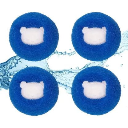 Épilateur réutilisable pour animaux de compagnie, boule, blanchisserie, machine à laver, filtre, laine, autocollant, poils de chat, fourrure, attrape-peluches, maison, 1-5 pièces