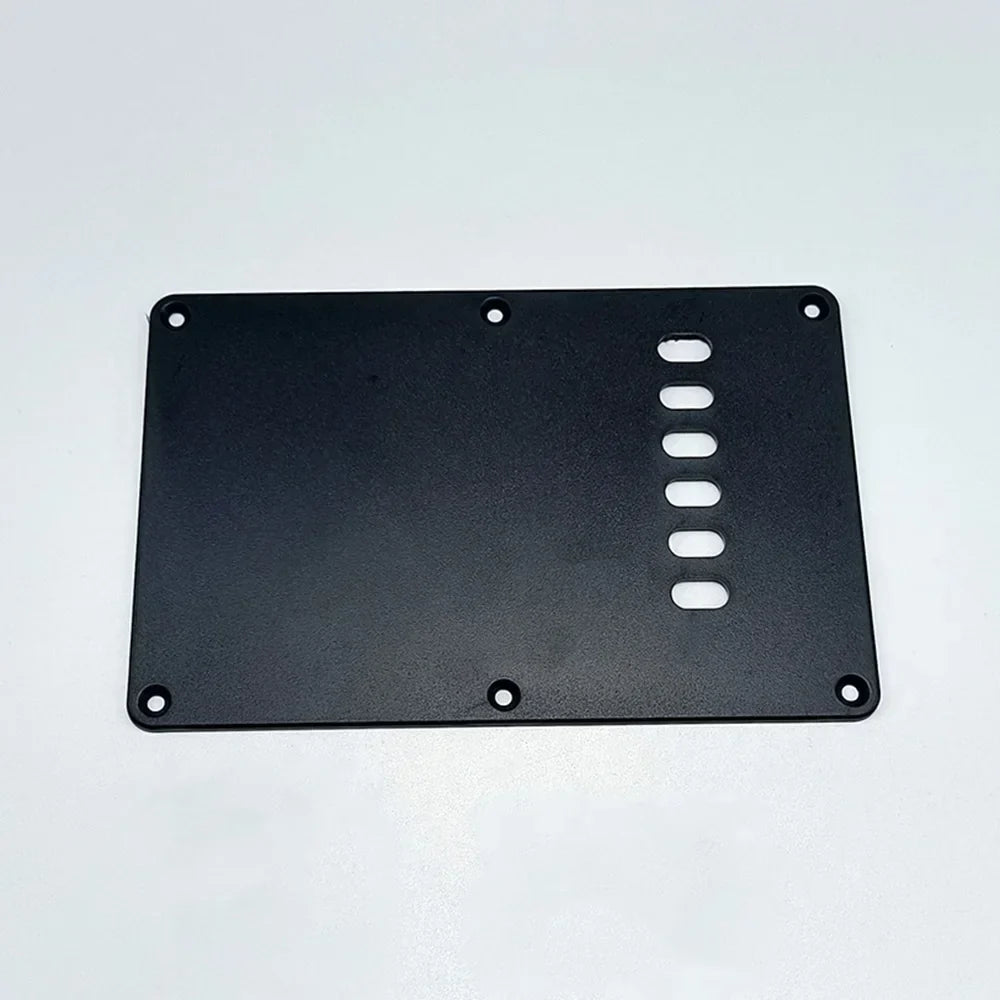 ABS 6 trous guitare Tremolo cavité couverture plaque arrière Standard guitare remplacement pour ST guitare électrique partie accessoires