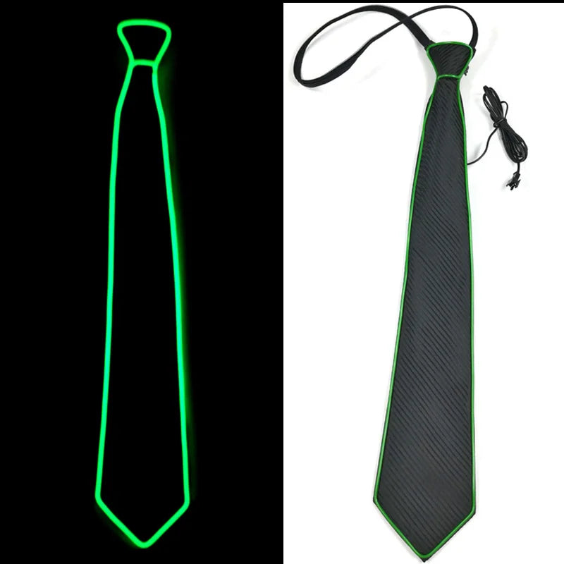 Newest LED Luminous Bow Tie For Man Christmas Wedding Light Bow Tie Festival Party Supplies Fluorescent Party Props