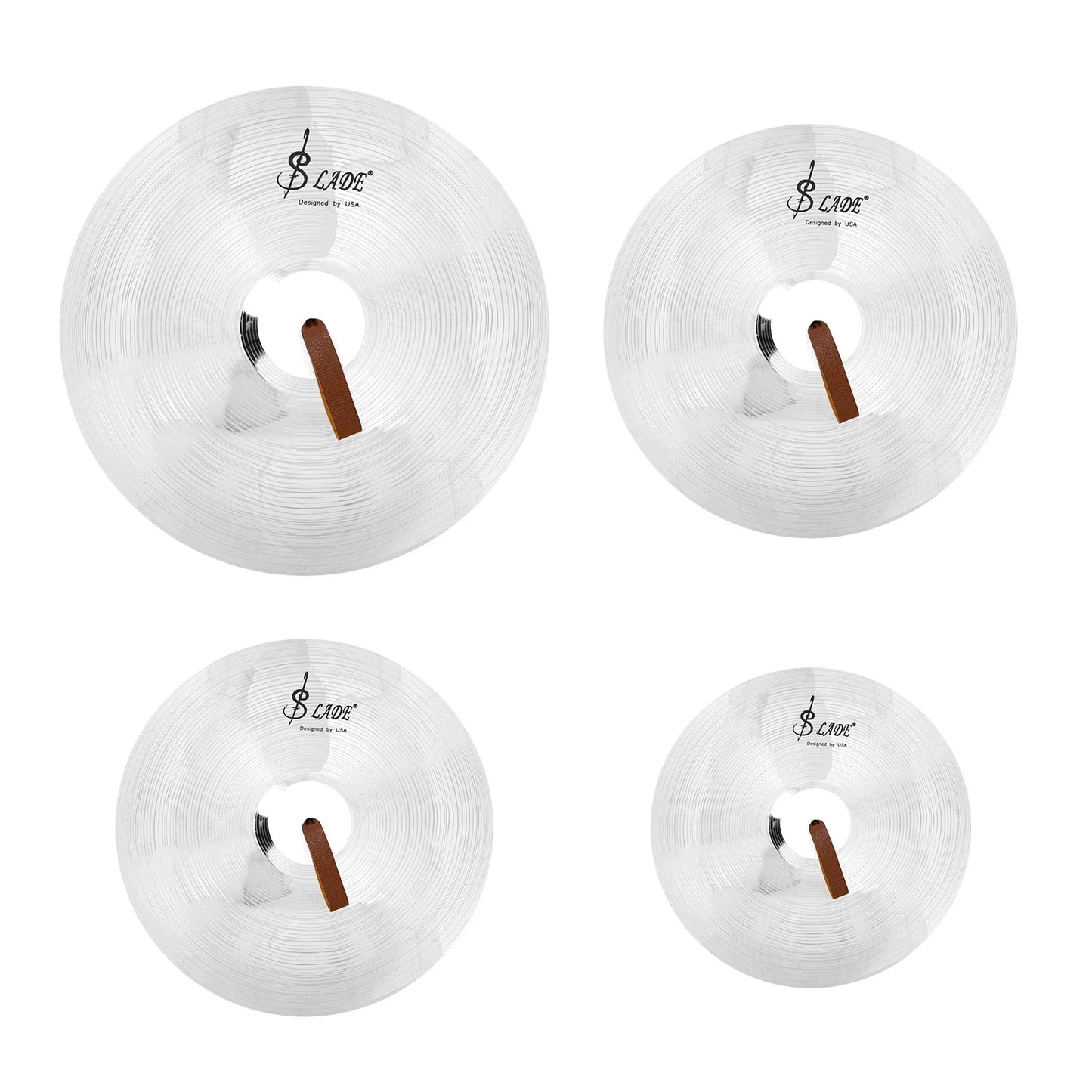 SLADE cymbale militaire cymbale de marche 1 paire cymbales à main 14/16/18/20 pouces ensemble de batterie cymbale accessoires d'instruments de Percussion