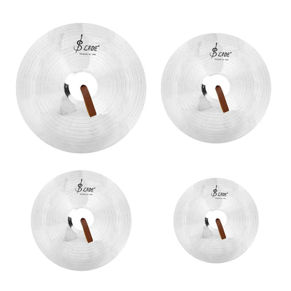 SLADE cymbale militaire cymbale de marche 1 paire cymbales à main 14/16/18/20 pouces ensemble de batterie cymbale accessoires d'instruments de Percussion