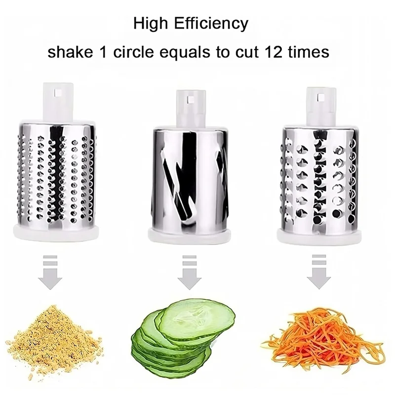 Multi-Purpose Hand-Operated Vegetable Slicer For Kitchen, Suitable For Potato And Fruit Slicing-ABQU