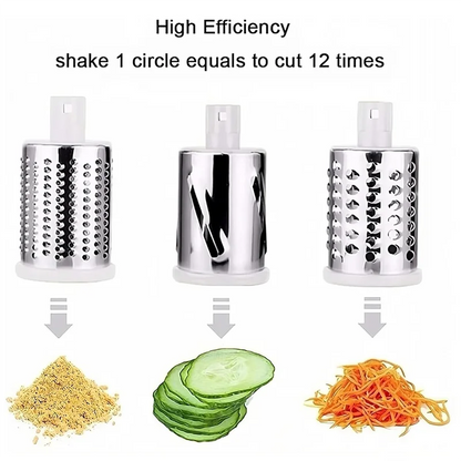 Multi-Purpose Hand-Operated Vegetable Slicer For Kitchen, Suitable For Potato And Fruit Slicing-ABQU