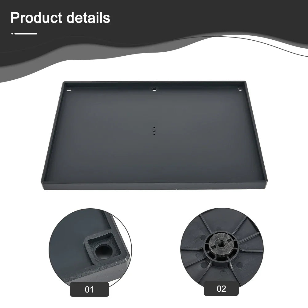 Nouveau plateau de projecteur 1 * plateau de projecteur 1/4 vis 100% tout neuf 25*18 cm cm (L * W) noir pour trépied support de haute qualité