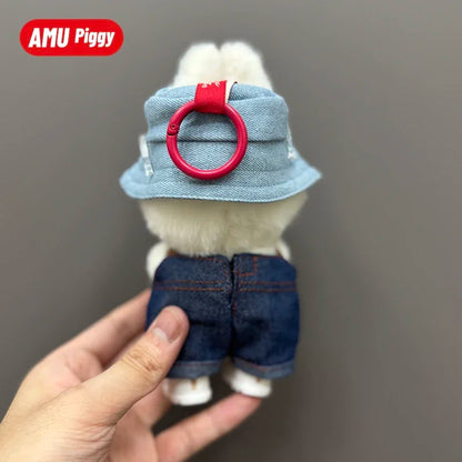 Clothes Doll DIY Accessories Pull Cloth Cola Happiness Factor Labubu Clothes Set Doll Outfit Have Shoes