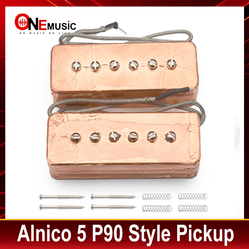 Alnico 5 aimant P90 Style micro double bobine micro silencieux Humbucker 6K/9K pour guitare électrique