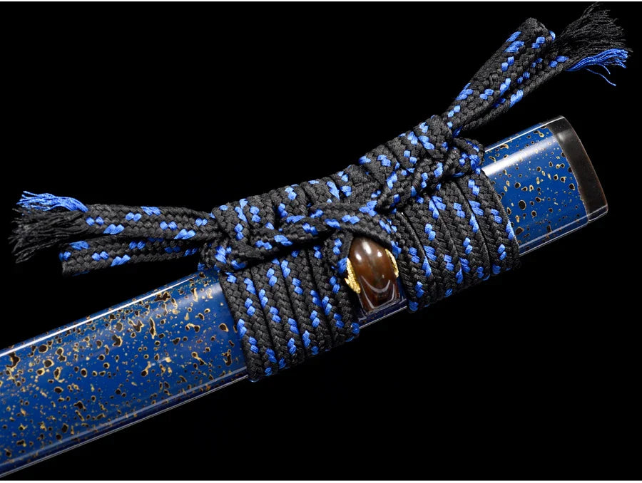 Katana – cordon tissé à la main en soie Sageo, pour épée de samouraï japonais, gaine Saya, corde de fourreau, choix de plusieurs couleurs
