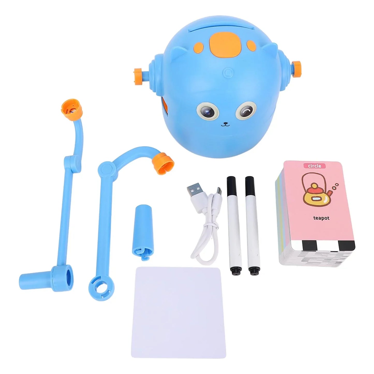 Robot de dessin éducatif interactif pour enfants, avec 100 cartes, peinture automatique, jouet d'éducation précoce