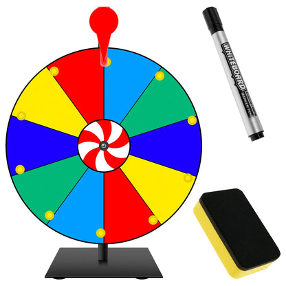 Ensemble de plateau tournant de prix de table avec gomme effaçable, roue de Roulette pour les réunions de pub, activités promotionnelles, cadeaux de fête