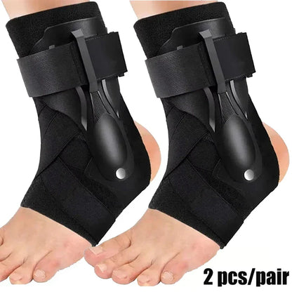 Attelle de cheville pour entorse, Support de cheville avec stabilisateurs latéraux pour hommes et femmes, attelle de cheville, stabilisateur de récupération, tendinite