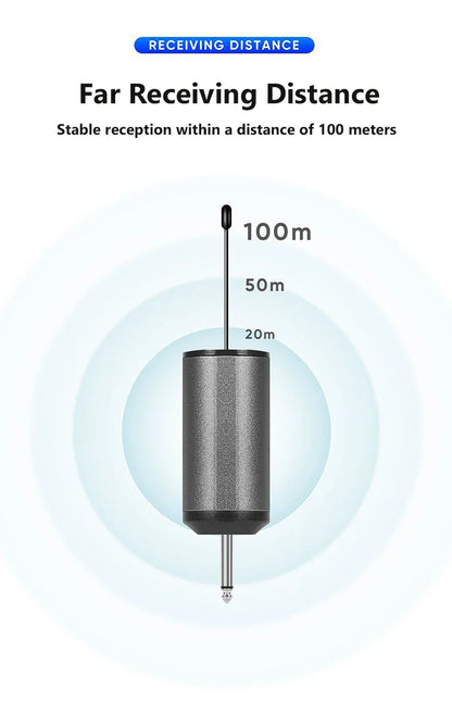UHF Speech Wireless Microphone Lapel Headset Mini Portable Receiver Transmitter Professional Public Speaking Plug And Play