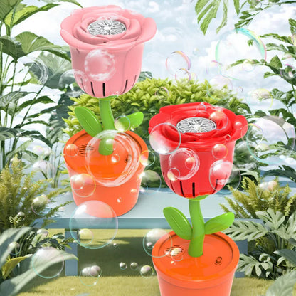 Machine à bulles verticale avec lampe sonore, pour anniversaire d'été, mariage en plein air, fête de noël, Rechargeable