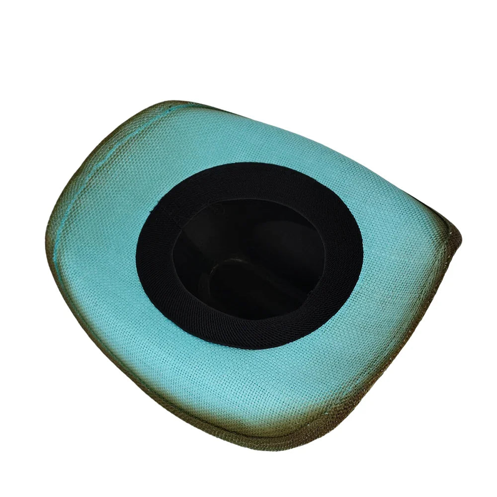 Nouveau chapeau de cowboy dégradé rétro Western pour hommes et femmes, chapeau de cowboy de scène de fête en plein air, chapeau de chevalier, sombrero de cowgirl vaquero