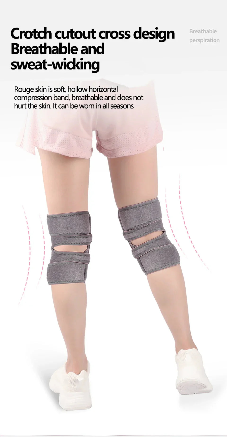 1PC genouillère orthopédique genouillère soutien douleur articulaire Relif rotule protecteur réglable Sport genouillère garde ménisque Ligament