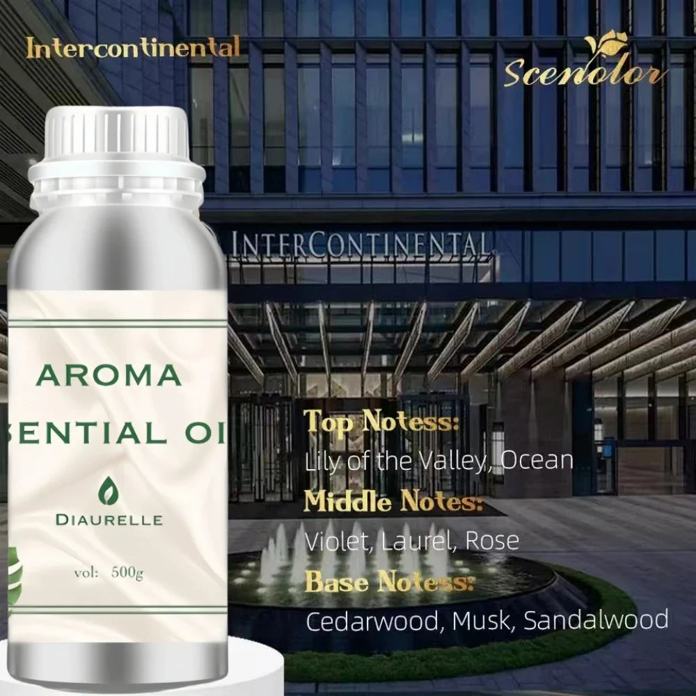 500ML Hotel Aromatic Oils Home Fragrance Electric Air Freshener Aromatherapy Pure Natural Aroma Diffuser Essential Oils