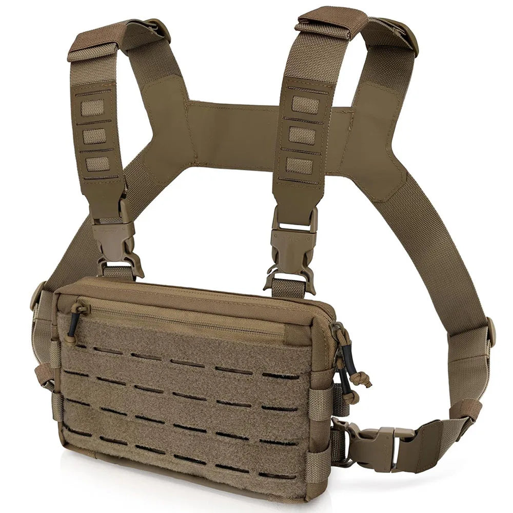 Tactical Chest Bag, Camping, Hunting, Fishing, Travel Backpack, Molle Vest, EDC Front Pouch, Outdoor Reconnaissance Kit, Waist Shoulder Bags