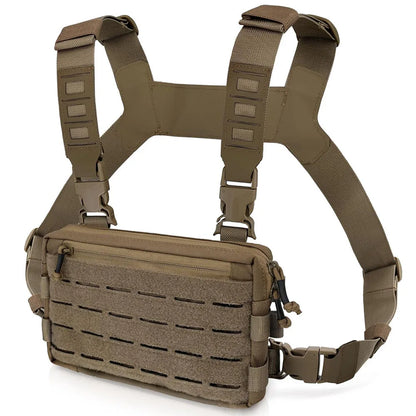 Tactical Chest Bag, Camping, Hunting, Fishing, Travel Backpack, Molle Vest, EDC Front Pouch, Outdoor Reconnaissance Kit, Waist Shoulder Bags