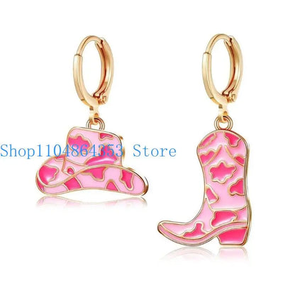 652f boucles d'oreille Western Boucles d'oreilles Cadeaux bijoux pour femmes Decor pour adolescents filles