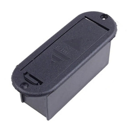 Boîtier de batterie de remplacement 9V pour micro de guitare acoustique et basse, support en plastique robuste, accessoire idéal pour les musiciens