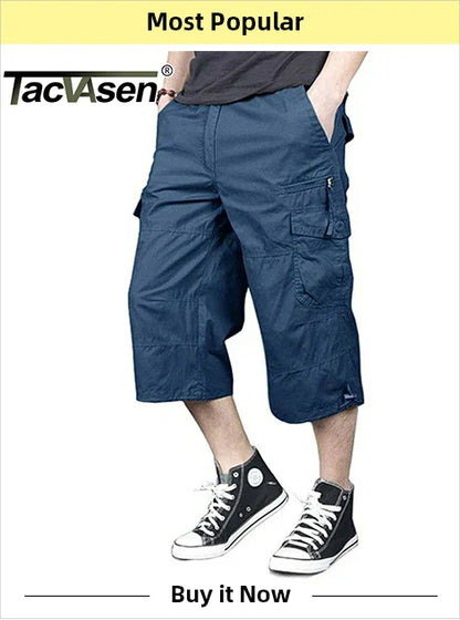 TACVASEN Winter Plaid Cotton Jackets Mens Long Sleeve Quilted Lined Flannel Shirt Jacket Multi-Pockets Outwear Hiking Coats Tops