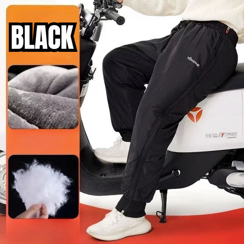 Leggings épais et chauds imperméables pour moto, couvre-jambes, jambières, pare-brise, sourire, hiver