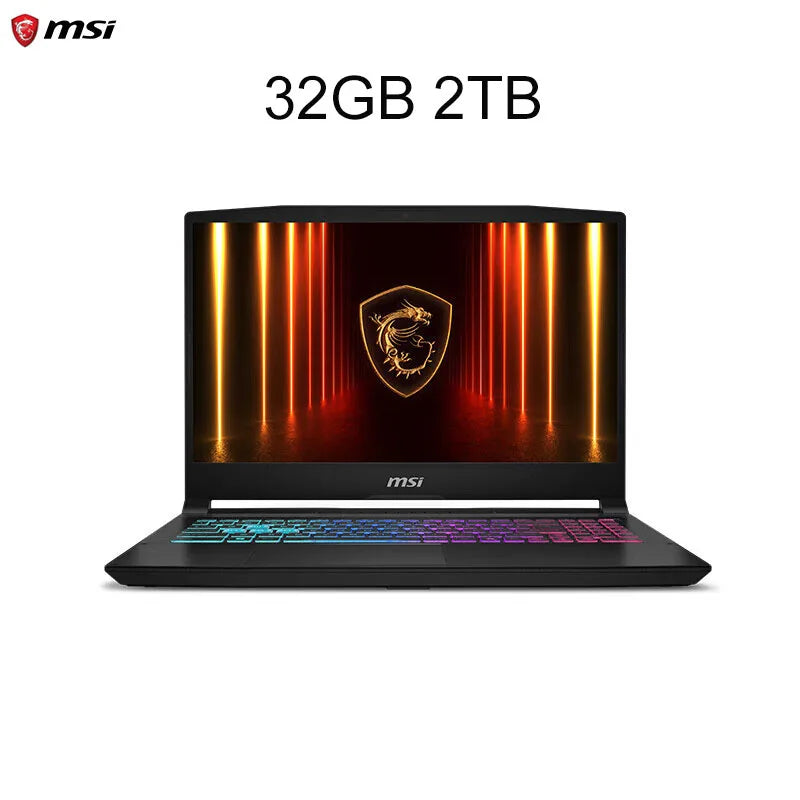 2025 MSI Katana 15 HX Gaming Laptop 15.6 Inch 2.5K QHD 165Hz IPS Screen Notebook i9-14900HX 32GB 2TB RTX5060 Netbook Computer PC