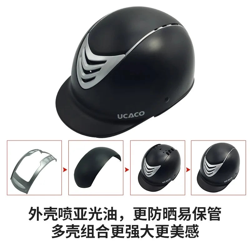 Casque d'équitation Casque équestre Équipement du cavalier Respirant et ajustable