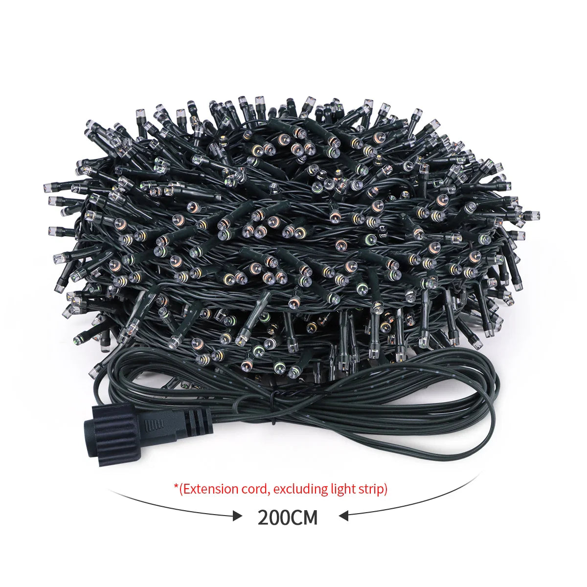 Energy Saving LED Outdoor Garden String Lights 10M 20M 30M 50M 100M Solar/EU/US Plug Charging LED Christmas Lawn Luminous Lamp