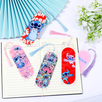 Cute Stitch Anime Bookmarks Anime Lovers Gifts Students Study Stationery Freshman Week Opening Season Back to School Gifts