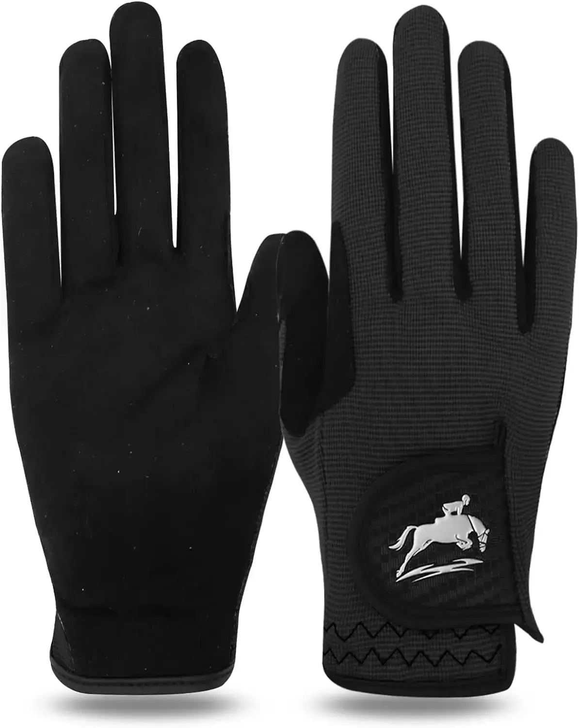 Gants d'équitation équestres pour femmes en maille respirante légers, pack de couleurs, prise confortable par tous les temps